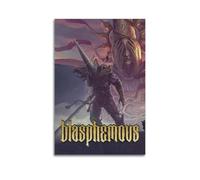 YXWOYNHY Video Game Blasphemy Poster Poster Decorative Painting Canvas Wall Posters And Art Picture Print Modern Family Bedroom Decor Posters 12x18inch(30x45cm)