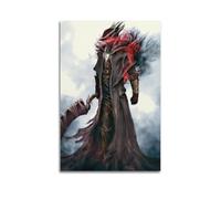 YXWOYNHY Video Game Bloodborne 2 Poster Poster Decorative Painting Canvas Wall Posters And Art Picture Print Modern Family Bedroom Decor Posters 08x12inch(20x30cm)