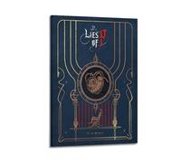 YXWOYNHY Video Game Lies of P Poster Poster Decorative Painting Canvas Wall Posters And Art Picture Print Modern Family Bedroom Decor Posters 16x24inch(40x60cm)