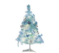 YXWYXWA Artificial -blue Flocking Cedar,PVC + Iron And Other Materials,encrypted,classic Realistic Natural Branches,home,outdoor decoration Atmosphere