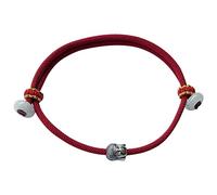 YXWYXWA Bracelet 925 Sterling Silver Buddha Head Pendant Bracelet, Adjustable