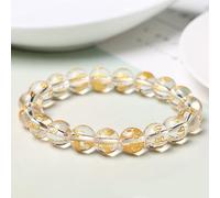 YXWYXWA Bracelet Feng Shui Bracelet,Mantra Six-Character Proverbs Buddhist Bead Bracelet,Couple Taliman Bracelet,White Crystal Beads Bracelet,Attract Wealth Money and Good Luck,Jewelry Gifts-Crystal