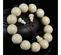 YXWYXWA Bracelet Feng Shui Wood Wealth Bracelet Calabash/Wu Lou/Gourd Reiki Crystal Bracelet Spiritual Chakra Amulet Lucky Ward Off Evil Bracelet Good Fortune Courageous Lucky Wealth,20mm