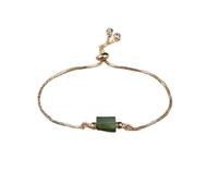 YXWYXWA Bracelet Natural Jades Stone Single Nugget Beads Handmade Bracelet Women Natural Stone Mala Beads Gold Chakra Bracelet Reiki Bracelets