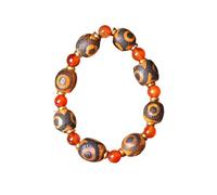 YXWYXWA Bracelet Tibetan Style Dzi Beads Bracelet,Feng Shui Amulet Bangle,Natural Agate Beaded Bracelet,Valentine's Day, Mother's Day, Anniversary,Birthday Present,Jewelry Gifts,B