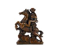 YXWYXWA Desktop Decoration Monkey Brass Decoration Home Living Room Office Decoration Desktop Ornament Crafts, B Statues Figurine Decor