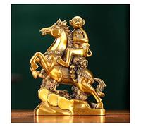 YXWYXWA Desktop Decoration Monkey Brass Decoration Home Living Room Office Decoration Desktop Ornament Crafts, A Statues Figurine Decor