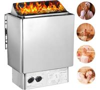 YXWYXWA Electric Sauna Heater for Home Spa, 3-9KW Power with Internal Controller, Ideal for Dry Sauna Rooms