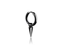 YXWYXWA jewelry for women Women Silver Earrings, Black Gothic Screw Cross Star Leaf Round Triangle Geometry Fish Bone Hoop Earrings Unisex Man Titanium Steel Punk Multiple Gifts For Girlfriend, Wife,