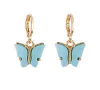 YXWYXWA jewelry for women Women Silver Earrings, Cute Butterfly Earrings For Women Street Drop Earrings Korean Fashion Dangle Earrings Jewelry Gifts Oorbellen Gifts For Girlfriend, Wife, Sister,