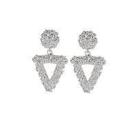 YXWYXWA jewelry for women Women Silver Earrings, Punk Heavy Metal Dangle Indian Gold Drop Earring Geometric Statement Earrings For Women African Dubai Jewelry Gifts For Girlfriend, Wife, Sister,