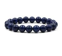 YXWYXWA Mens Beads, 10mm Stone Stretch Bead s for Women 19CM