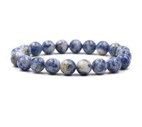 YXWYXWA Mens Beads, 10mm Stone Stretch Bead s for Women 19CM