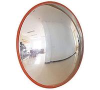 YXWYXWA Safety, Circle Indoor Shopping Center Acrylic Factory Parking Lot and High Risk Collision Safety Mirror Orange Traffic Mirror