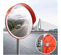 YXWYXWA Traffic Curved Convex Wide Angle Mirror, Convex Security Mirror Outdoor Road Mirror, Pc Mirror Safety Security For Garage Shops for Driveway, Warehouse and Garage Safety or Store