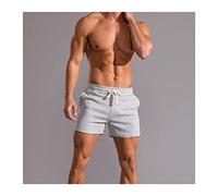 YXWYXWA Training Shorts Men Gym Shorts Elastic Waist Drawstring Fitness Clothes Men Breath and Cool Sports