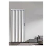 YXXSDP 205 200 195 CM High Customizable Large Aluminum Accordion Doors Internal, Single/Double Sliding Folding Door Hardware with Lock and Key(120x205cm/47x81in)