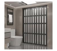 YXXSDP 72X80in Accordion Door Interior, Heavy Duty PVC Sliding Folding Doors for A Room Privacy, Divider Door with Hardware, Without Drilling(50x95in(127x241cm))