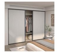 YXXSDP Accordion Door with Lock, Closet Doors Sliding Panels, Partition Gate Hidden for Any Size Opening, Hallways & Privacy Room Divider(32x80in(81x203cm))