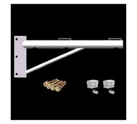 YXXSDP Clamp-mounted Surveillance Bracket, Universal Security Galvanised Steel Camera Support, 3 Installation Methods Available, Customisable(Corner-mounted,L 0.6m/2ft)