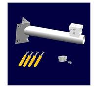 YXXSDP Clamp Surveillance Bracket, Steel Customizable Stand with Accessories, Multi-scenario Applicable Support for Subway Stations/Residential(Single-gun corner mount)