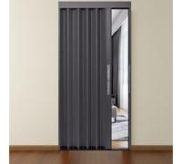 YXXSDP Multifold Accordion Doors for Doorway, Aluminum Interior Folding Door/Sliding Door Room Divider, Alternatives Doors, Easy to Install, for Any Opening(C,36X80IN(91X203CM))