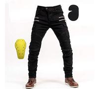 YXYECEIPENO Men's Motorcycle Motorcycle Pants Cycling Jeans 4 Detachable Protective Gear, Anti-falling Protective Gear Suitable For Outdoor Motorcycle Riding And Horse Riding The Best Gift Choice