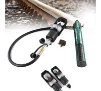 YXYLJOZ 12/16 Ton Hydraulic Nut Splitter Tool - Heavy Duty Nut Cutters with Hand Pump for Rusted Nuts, Includes Large/Small Blades for Easy Nut Removal, FYP-24 (24)