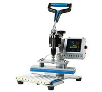 YXYLJOZ 3D Ball Pen Heat Press Machines,Blank Pens Logo Picture Transfer Printing Machine,10 Working Tables,for Multicolor Pen Print