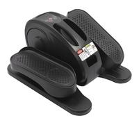 YXYLJOZ Electric Under Desk Elliptical Machine - Adjustable 5-Speed Pedal Exerciser with LCD Display, Pedals & Remote Control for Legs & Arms Workout at Home (Black)
