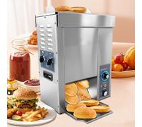 YXYLJOZ Electric Vertical Burger Bread Baking Machine,Hamburger Baking Machine with Adjustable Thickness/Temperature,Overheating Protection for Kitchen Hotel Bakery