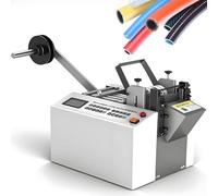 YXYLJOZ Fully Automatic Heat-Shrink Tube Cutting Machine with Micro Computer Control, 600W Electric Cable Pipe Cutters for Precise Sleeve and Plastic Tube Applications