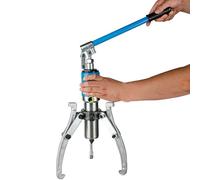 YXYLJOZ Hydraulic Puller Kit, Crankshaft Pulley Puller with Adjustable 2 or 3 Jaws Wheel Bearing Pulling Separator, 3 in 1 Pump Oil Tube Drawing Machine (5T)