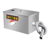 YXYLJOZ Oil-Water Separator for Kitchen Tools,Trap Stainless Steel Interceptor, for Restaurant Home Kitchen, Wastewater Grease Traps Under Sink