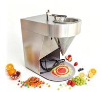 YXYLJOZ Popping Maker Machine, Automatic Pearl Ball Making Machine for Real Fruit Juice, Adjustable from Caviar to Large Size, Commercial & Home Use, 18W Low Noise