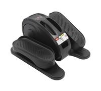 YXYLJOZ Under Desk Elliptical Pedal Exerciser with LCD Display, Adjustable Speed & Load, Pads for Legs and Arms - Compact Home Fitness Equipment (Black)