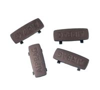 YXYOZMD 4Pcs AIRBAG Airbag A B C Pillar Insert Trim Cover Badge For CC For Golf Passat for Polo For Touran 5G0853437 1K0853437 3C0853437(Black 4Pcs)