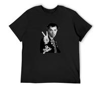 YXYWZL Mens Rick from The Young Ones As The People Poet Played by Rik Mayall Tribute T-Shirt Black