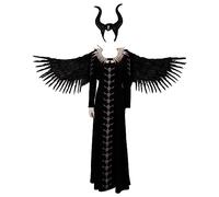 YXZCOS Costume 【Halloween: Maleficent】 Cosplay Clothing Luxurious Clothes Party Outfit Costumes -M