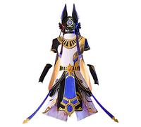 YXZCOS Costume Luxury 【Genshin Impact: Cyno】 Cosplay Clothing Game Outfit Role-playing Set Comics Suit Halloween Uniform Carnival Clothes -S