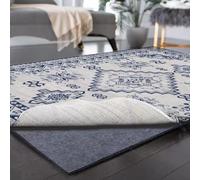 Yxzhyaba 100% Waterproof Rug Pad, 5x7 ft Extra Large Area Rug Non-Slip Carpet Pad, Non-Slip Rug Pads for All Floors and Finishes, Felt Pad for Hardwood Floors, Keeps Carpets in Place Soft and Safe