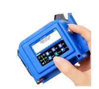 YXZKJZJ 12.7/25.4mm Portable Mini Printer Handheld Inkjet Printer Non-encrypted QR Barcode Image Logo Date Coding Machine Quick-drying for Labeling and Coding(12.7mm with 1 ink)