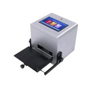 YXZKJZJ 12.7mm/25.4mm Desktop Printer QR Barcode Batch Number Image Date Logo Expiry Inkjet Printer Large Compacity(12.7mm-5inch screen)