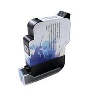 YXZKJZJ 12.7MM 90ML Big Capacity Fast Dry Eco Solvent Ink Cartridge For Handheld Thermal Inkjet Printer For Text/Date Large Compacity(Red)