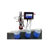 YXZKJZJ 12.7mm Automatic Online Inkjet Printer Coding Print Machine Expiry Date Printing For Text/Date/Batch Number Large Compacity