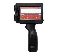 YXZKJZJ 12.7MM Handheld Thermal Inkjet Printer With 4.3 Inch Touch Screen For Date Number Logo Expiry Date Label Plastic Carton Large Compacity