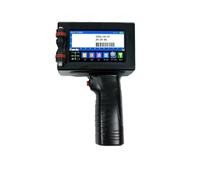 YXZKJZJ 12.7mm Portable Handheld Inkjet Printer For Logo QR Barcode Batch Number Image Label Expire Date 600dpi Large Compacity(Without ink)