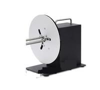 YXZKJZJ 120mm Automatic Label Bi-Directional Rewinder Machine Diameter Synchronize Adhesive Label Machine With Printers Versatile Use(R9 Standard)