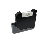 YXZKJZJ 1309S 25.4mm Online Handheld Inkjet Printer Ink Cartridge, Fast Drying Water-proof Solvent Black Ink Quick-drying for Labeling and Coding(1PC)