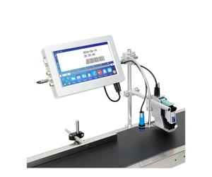 YXZKJZJ 170Plus 12.7/25.4mm Industrial Online Thermal Inkjet Printer Text QR Barcode Batch Number Logo Date Quick-drying for Labeling and Coding(12.7mm without ink)